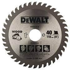Lưỡi cưa gỗ Dewalt
100mm x 40T DW03410- B1 100mm x 40T