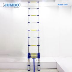 4.1m Thang nhôm rút gọn cao cấp Jumbo C440