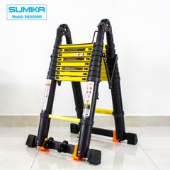 5.6m Thang nhôm rút gọn chữ A Sumika SKS560D