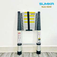 3.8m Thang nhôm rút gọn Sumika SK 380