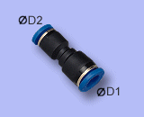 Đầu nối ống thẳng ø12-ø10 SANG-A PG1210
