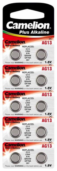 Pin Camelion AG13-LR44-A76 Alkaline 1,5V chính hãng