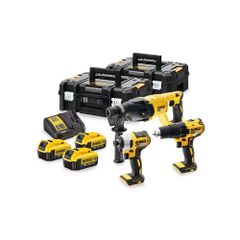 20V combo 3 máy DCD777 + DCF787 + DCH133 +
3pin 4Ah + sạc DCB115 + 2Valy Dewalt DCK372M3T