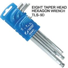 1.5-10mm Bộ lục giác đầu bi 9 chi tiết Eight TLS-9D