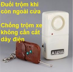 Báo động xe máy có remote