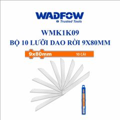 Bộ 10 lưỡi dao rời 9x80mm Wadfow WMK1K09