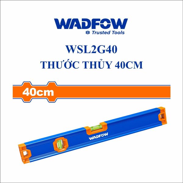 Thước thủy 40cm Wadfow WSL2G40