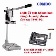 CHÂN ĐẾ MÁY KHOAN BÀN DÙNG CHO MÁY KHOAN CẦM TAY TZ-6102 KEM ETO AK-6285