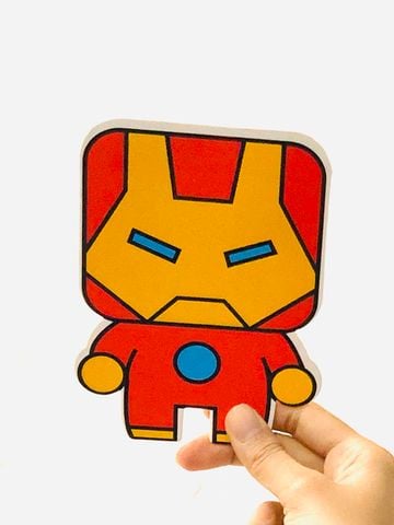 10 Cái - Bao Lì Xì Hot Trend, Bao Lì Xì Hoạt Hình IRON MAN  - Mã LX018