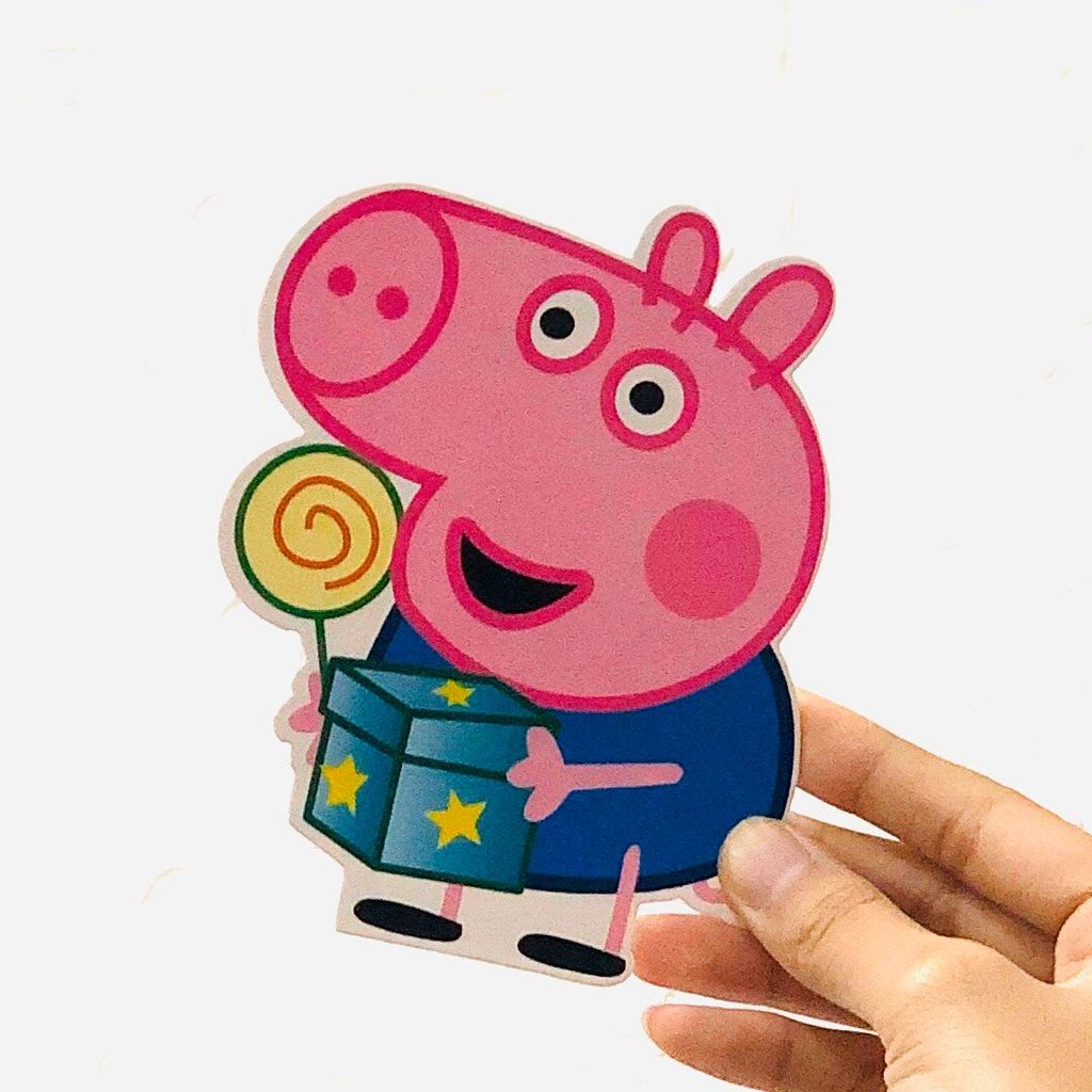 10 Cái - Bao Lì Xì Hot Trend, Bao Lì Xì Hoạt Hình PEPPA PIG TRAI - Mã LX024