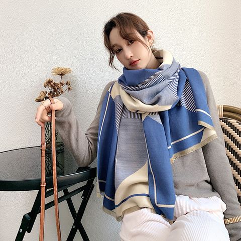 Khăn quàng choàng cổ len Cashmere cho nữ giữ ấm cao cấp phong cách Hàn Quốc đẹp sang trọng LÀ GU Khăn Phụ Kiện - KC466