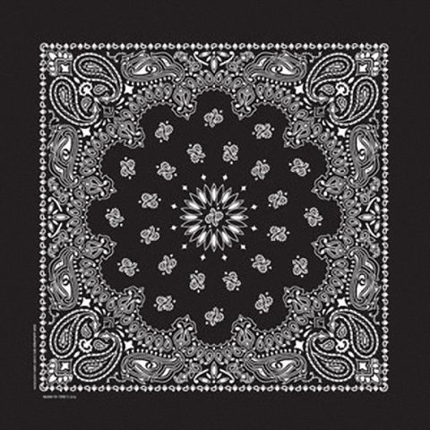 Khăn Bandana (Khăn Turban EXO) Màu Đen - Mã B004