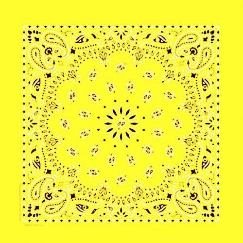 Khăn Bandana (Khăn Turban EXO) Màu Vàng - Mã B010