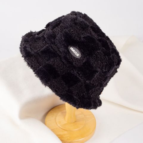Mũ nón len bucket lông cừu cho nữ Hàn Quốc trùm đầu giữ ấm phong cách ulzzang đẹp thích hợp với thời tiết lạnh LÀ GU Khăn Phụ Kiện - MBK006