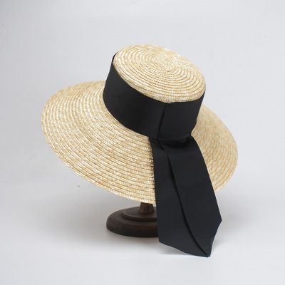 Mũ nón cói đi biển rộng vành tròn đẹp cho nữ vintage sợi tự nhiên cao cấp - NC446