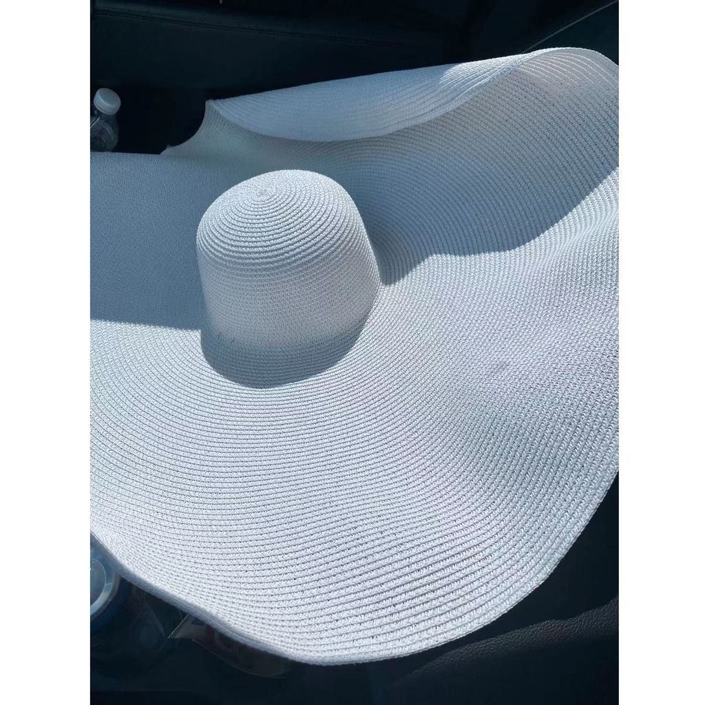 Mũ Nón Cói Vành Siêu To Rộng Le Chapeau Bomba (jacquemus Brand) Màu Trắng - Mã NC477