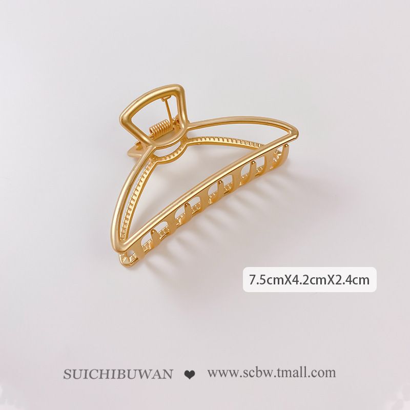 Kẹp Tóc Càng Cua Hình Bán Nguyệt Lớn - Mã KT283