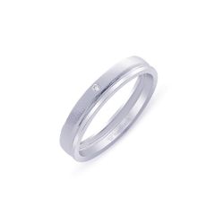 Nhẫn cưới kim cương NC 454KC (Giá 1 đôi)
