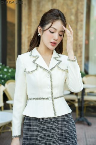 Vest tay dài ốp 2 túi giả