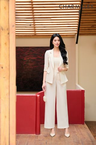 Quần culottes cạp đột chỉ