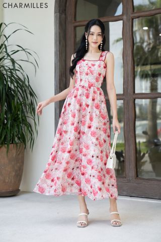 Đầm Maxi 2D Bản To