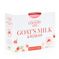 Xà bông Country Life Goats Milk & Rosehip 100g (hộp)