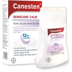Nước rửa phụ khoa giảm nấm ngứa viêm làm dịu nhẹ Canesten Sensicare Calm (100ml)
