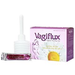 Bình rửa vệ sinh phụ nữ VAGIFLUX (hộp 1 bình rửa và 10 gói 5ml)