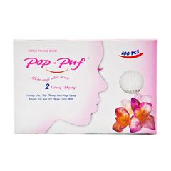 Bông Tẩy Trang Pop-Puf 2 Công Dụng