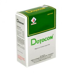 Thuốc điều trị nhức mỏi mắt, viêm giác mạc Dotocom 100mg (6 vỉ x 10 viên/hộp)