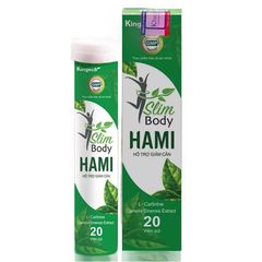 Viên Sủi Slim Hami – Hỗ Trợ Giảm Cân An Toàn, Hiệu Quả