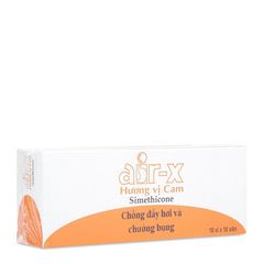 Thuốc chống đầy hơi và chướng bụng Air-X (10 vỉ x 10 viên/hộp)