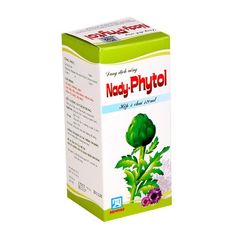 Dung dịch uống điều trị tiêu hóa kém, viêm gan, sỏi mật Nady-Phytol (Chai 120ml)