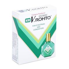 Thuốc nhỏ mắt điều trị mỏi mắt, đỏ mắt và giữ ẩm cho mắt V.Rohto New (13ml)