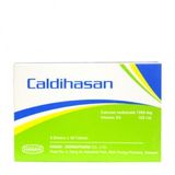 Thuốc bổ sung calci và vitamin D, phòng và điều trị loãng xương Caldihasan (3 vỉ x 10 viên/hộp)
