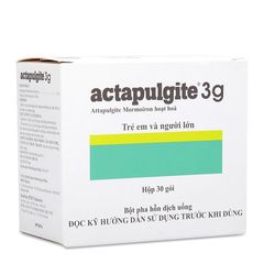 Thuốc bột điều trị rối loạn đường ruột, tiêu chảy và chướng bụng Actapulgite Sac 3g (30 gói/hộp)