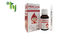 Femalto- Sắt nhỏ giọt cho trẻ Sơ Sinh đến 36 tháng tuổi - THUOCBATY