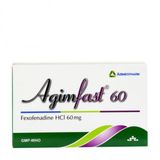 Thuốc điều trị viêm mũi dị ứng Agimfast 60 (1 vỉ x 10 viên/hộp)