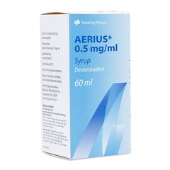 Thuốc điều trị các triệu chứng liên quan đến viêm mũi dị ứng Aerius (0.5mg/ml)