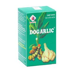 Thực phẩm bảo vệ sức khỏe giúp hạ cholesterol, tăng tuần hoàn máu Dogarlic (Hộp 100 viên)