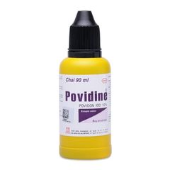 Dung dịch sát khuẩn Povidine Povidon Iod 10% (90ml)