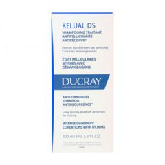 Dầu gội cho tóc gàu nặng Ducray Kelual DS (100ml)