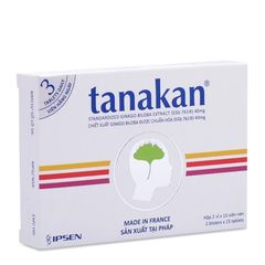 Thuốc điều trị suy giảm nhận thức và thần kinh cảm giác Tanakan (40mg)