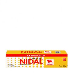 Gel bôi da giảm đau, kháng viêm Nidal 2.5 % (30g)