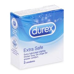 Bao cao su Durex Extra Safe (3 cái/hộp)