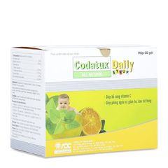 Thực phẩm chức năng giúp giảm ho Codatux Daily Syrup 5ml (30 gói/hộp)