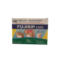 Cao dán Fujisip Cool hộp 10 miếng – Cao dán giảm đau