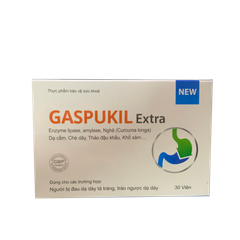 Gaspukil Extra - Hỗ trợ làm lành các tổn thương niêm mạc dạ dày, tá tràng.