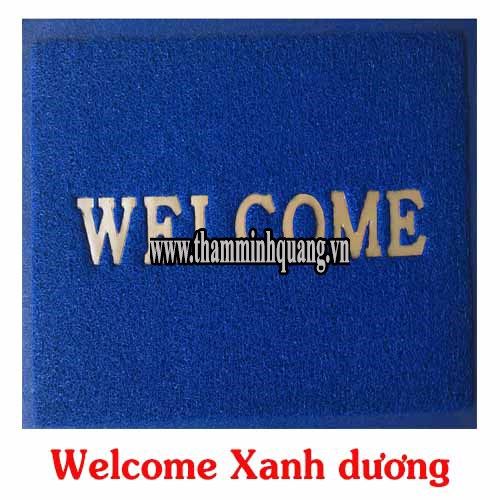 Thảm chùi chân chống trượt WELCOME