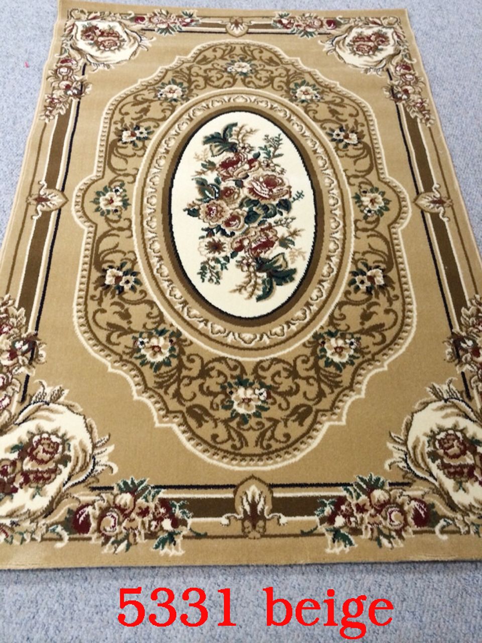 THẢM SALON màu VÀNG 5331 Beige